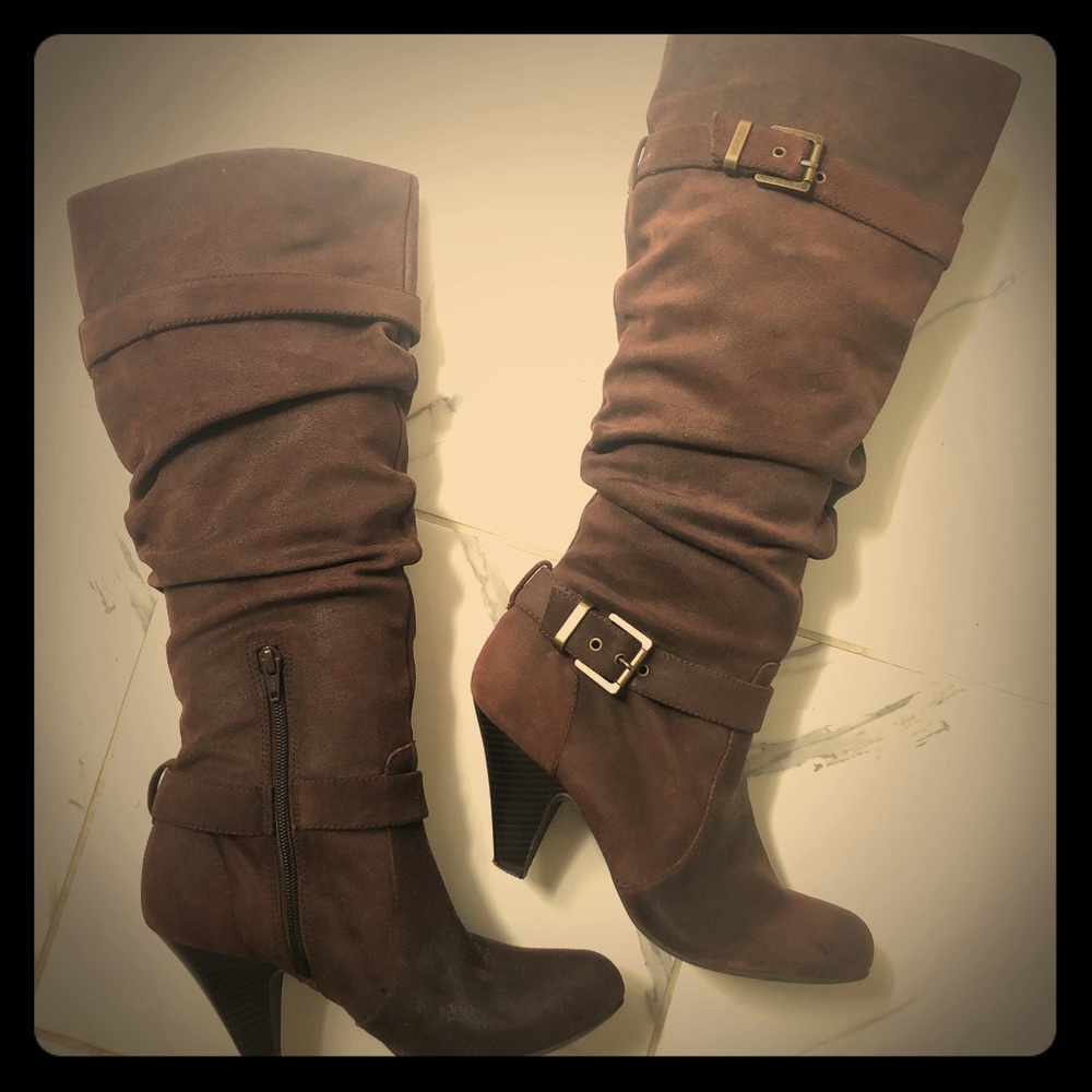 Jessica Simpson Tall Sienna Suede Boots